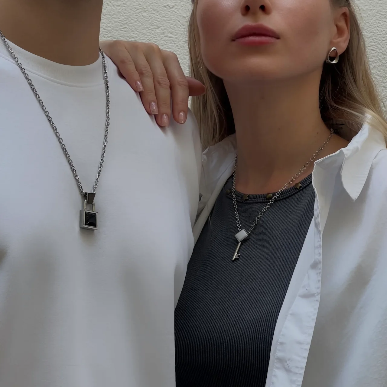 Парные подвески Key & Lock – Инь и Ян — изображение 2