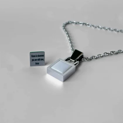 Мужская подвеска Lock — Ясность